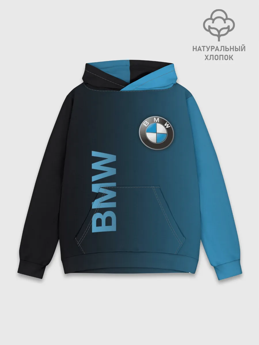 Худи мужской база хлопок / BMW