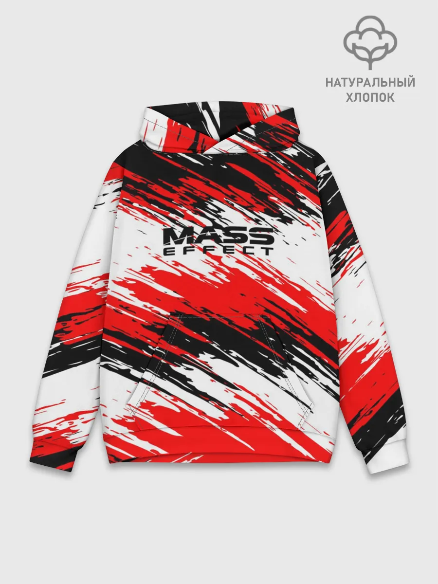 Худи мужской база хлопок / Mass Effect