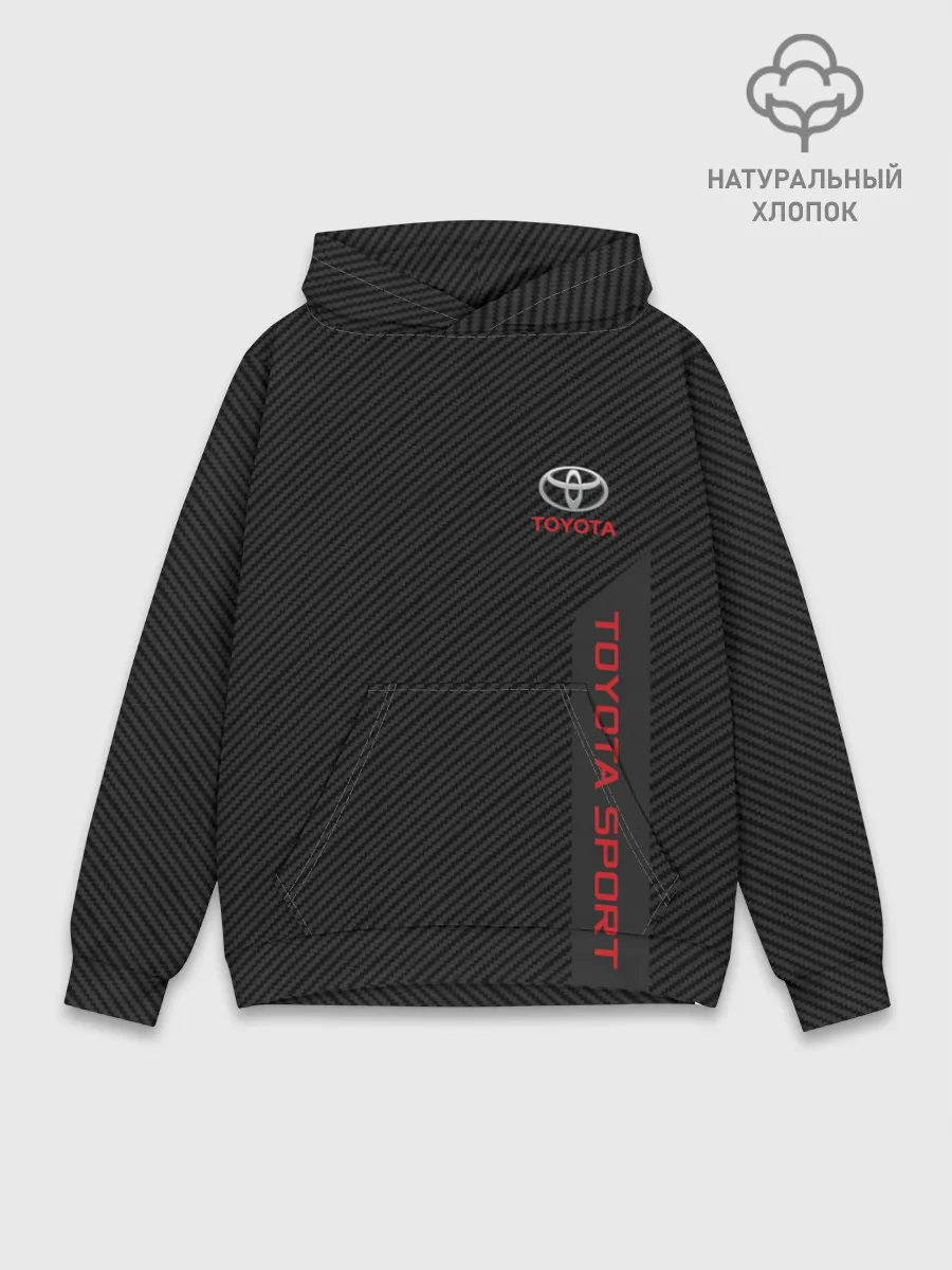 Худи мужской база хлопок / TOYOTA | ТОЙОТА