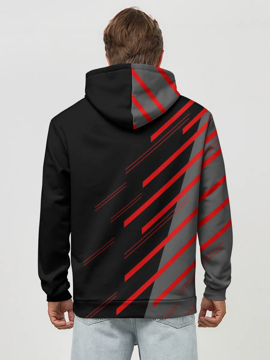 Худи мужской база хлопок / MITSUBISHI | МИТСУБИСИ