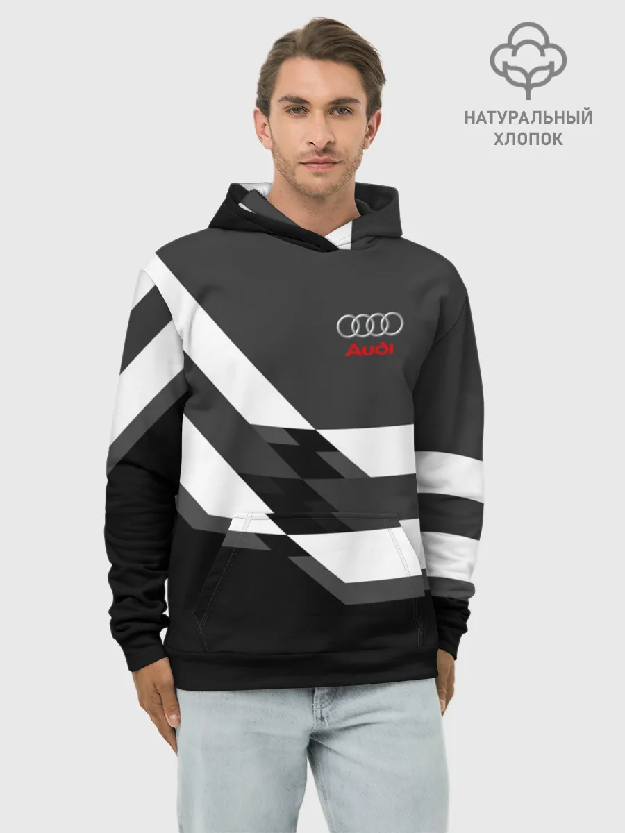 Худи мужской база хлопок / AUDI SPORT