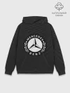 Худи мужской база хлопок / Mercedes SPORT