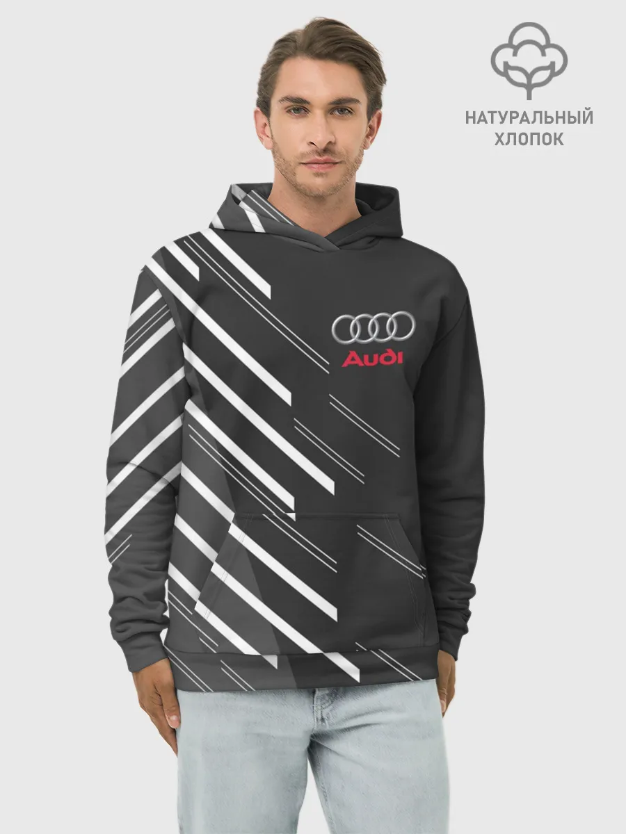 Худи мужской база хлопок / AUDI SPORT