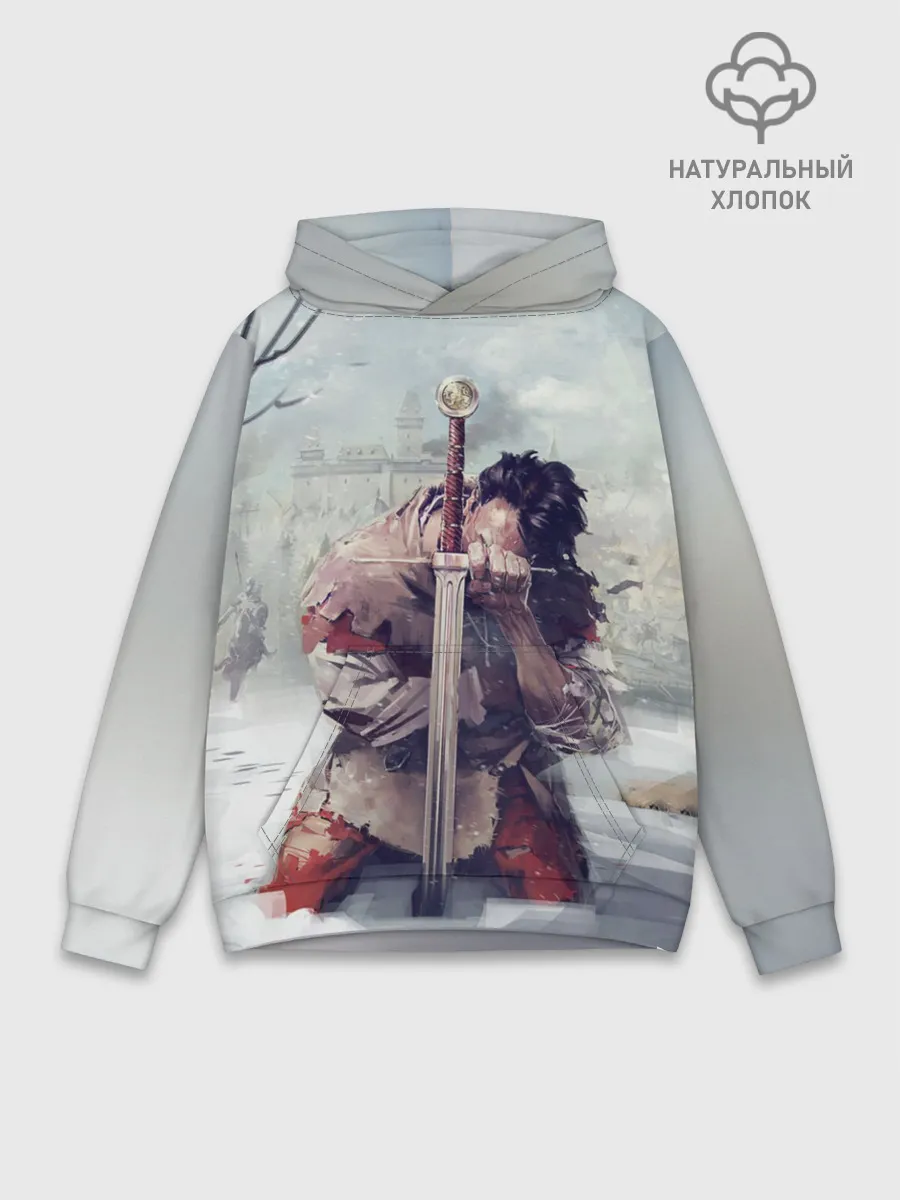 Худи мужской база хлопок / Kingdom Come