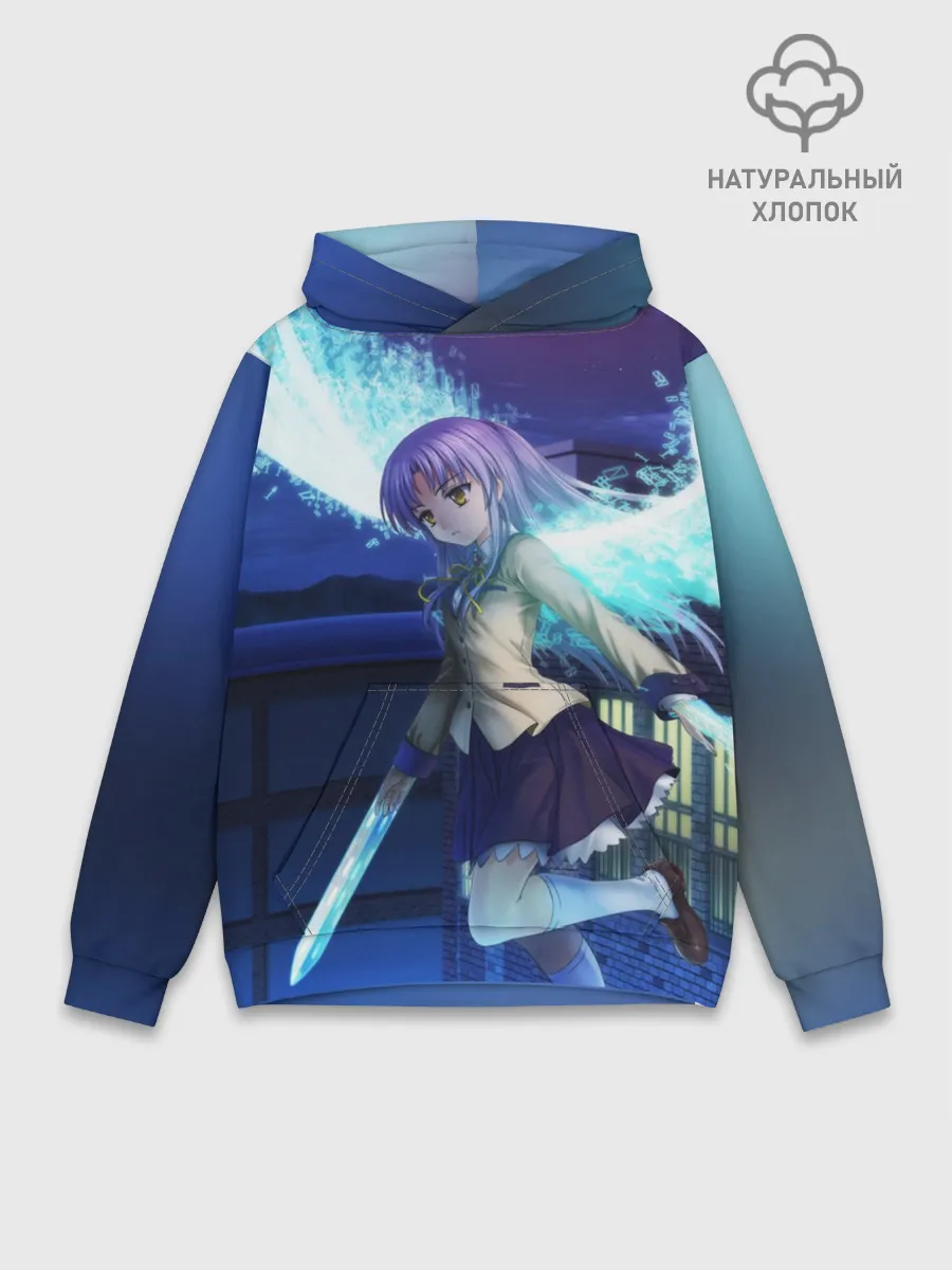 Худи мужской база хлопок / Крылья