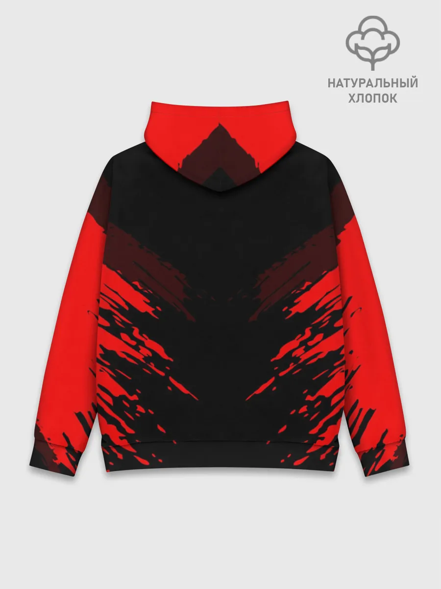 Худи мужской база хлопок / MITSUBISHI SPORT COLLECTION