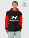 Худи мужской база хлопок / HYUNDAI SPORT COLLECTION