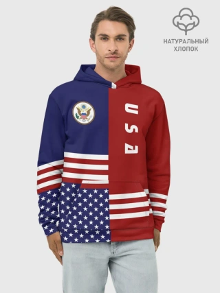 Худи мужской база хлопок / USA