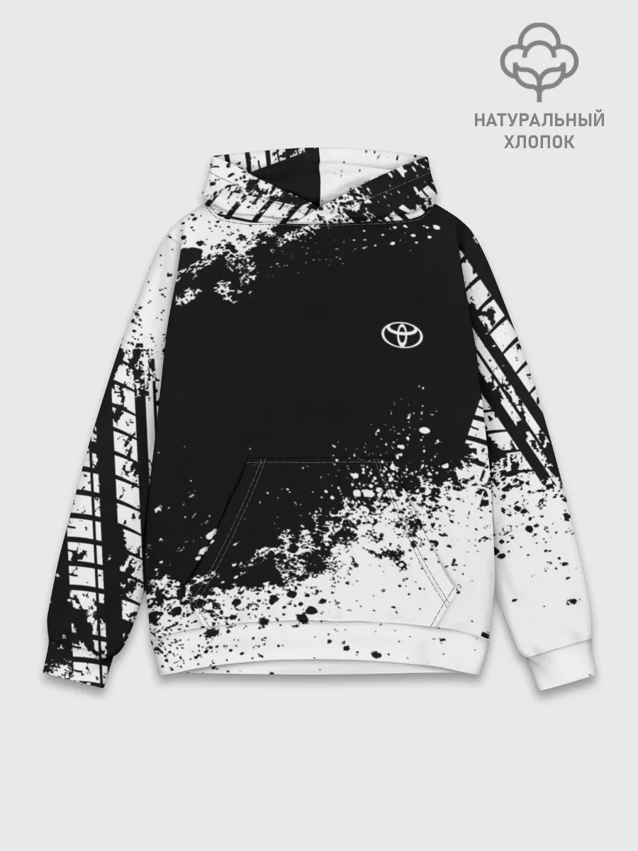 Худи мужской база хлопок / Toyota brand motors