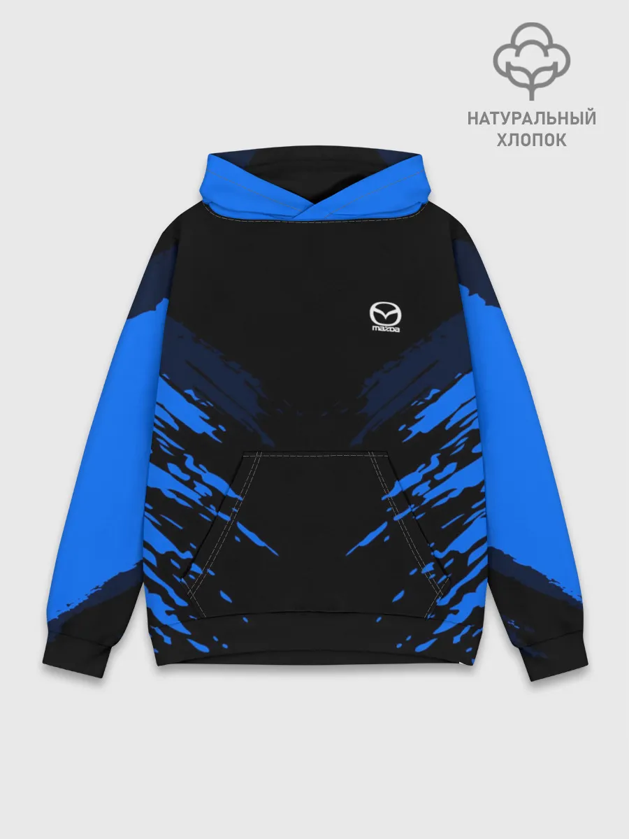 Худи мужской база хлопок / Mazda SPORT