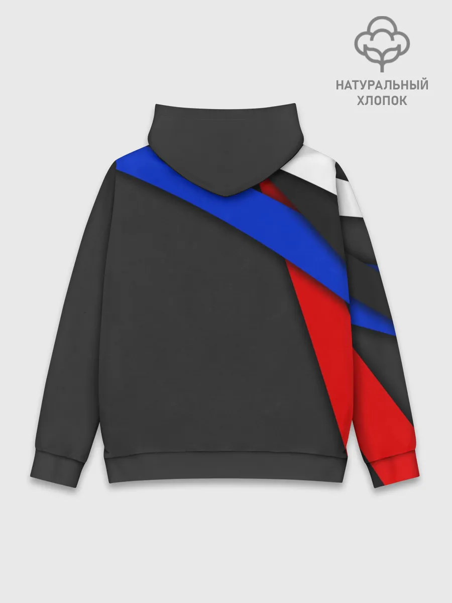 Худи мужской база хлопок / RUSSIA SPORT