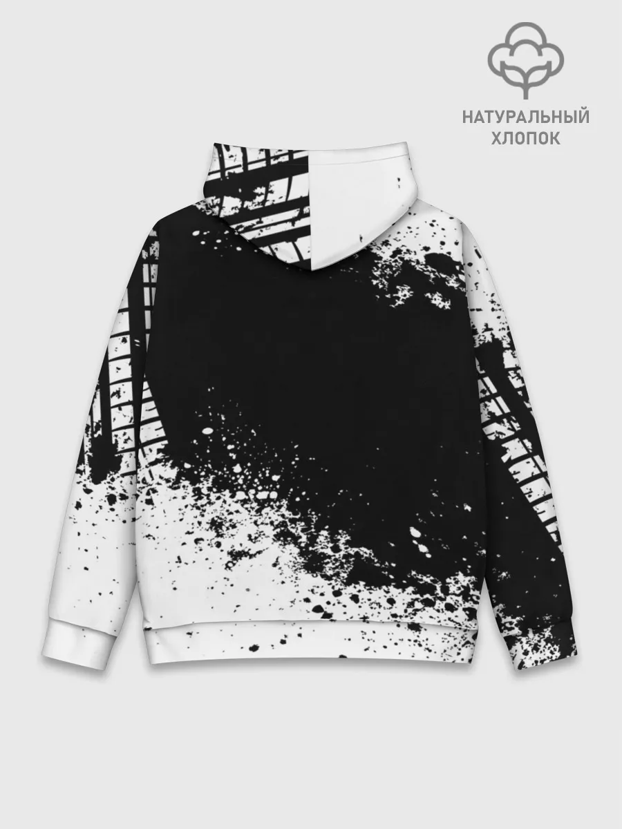 Худи мужской база хлопок / Honda abstract sport