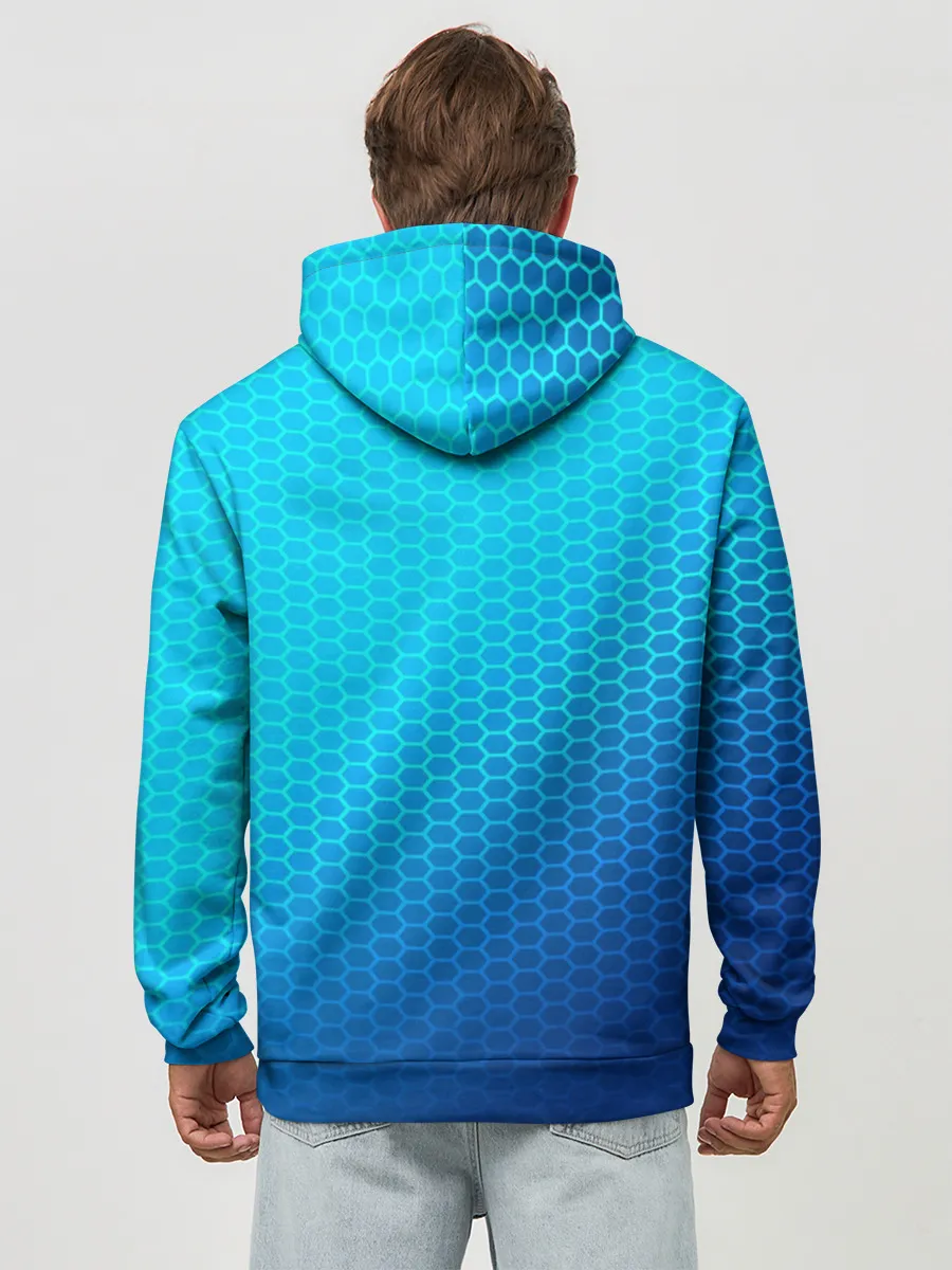 Худи мужской база хлопок / VOLKSWAGEN carbon uniform 2018