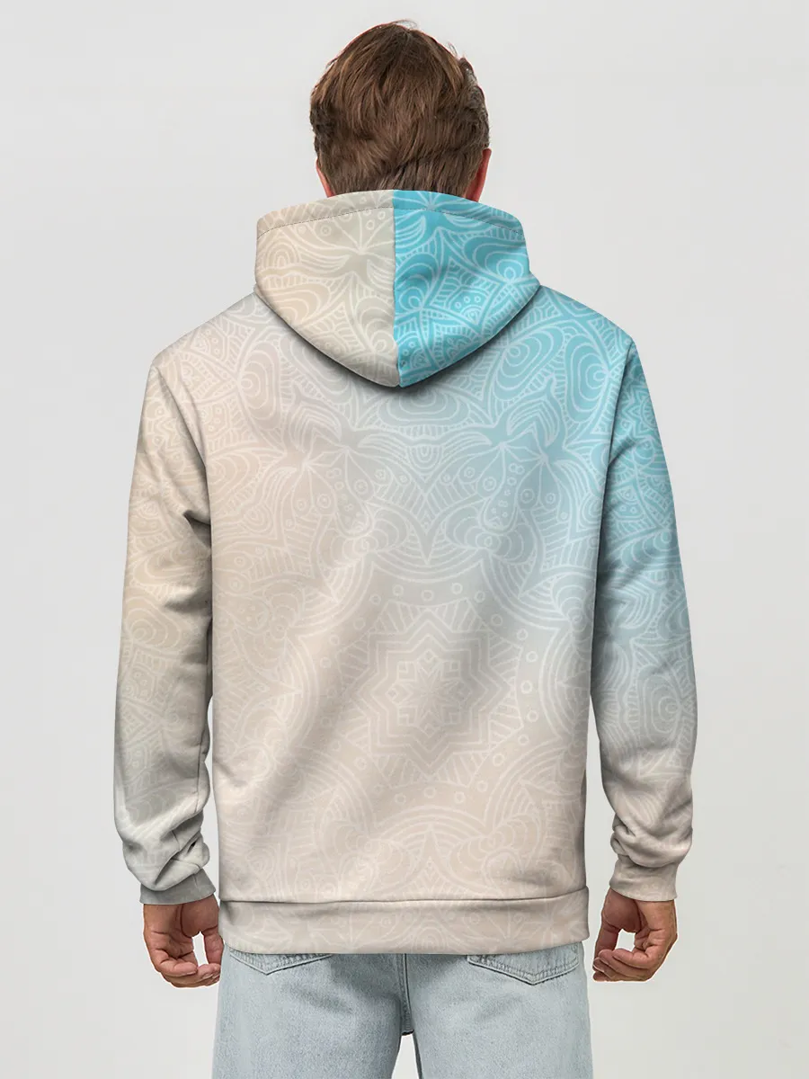 Худи мужской база хлопок / Пикачу