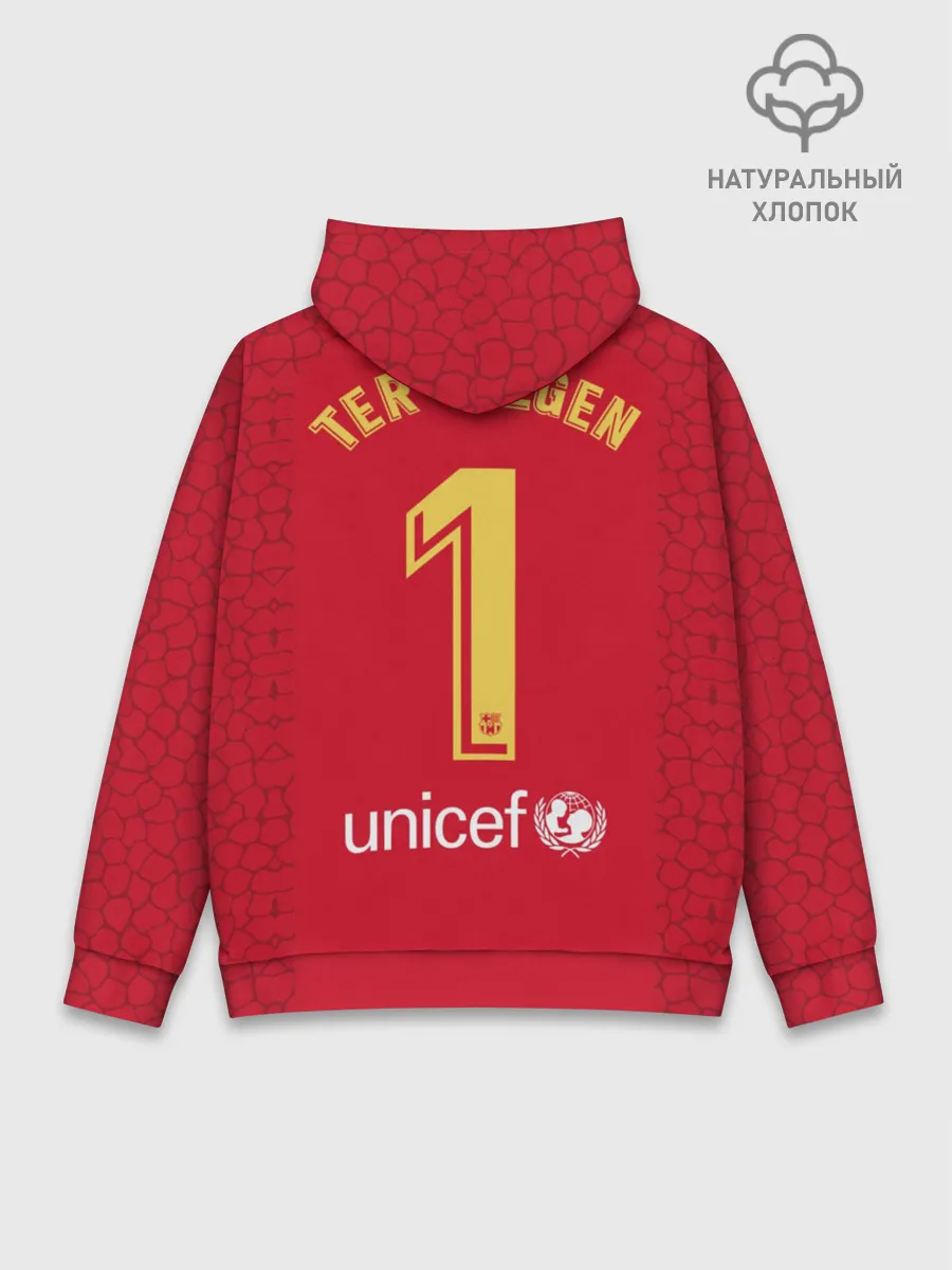 Худи мужской база хлопок / Тер Штеген Вратарская