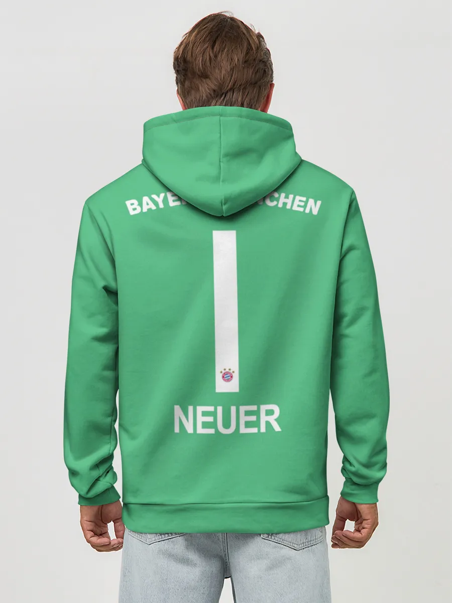 Худи мужской база хлопок / Нойер Бавария ВР