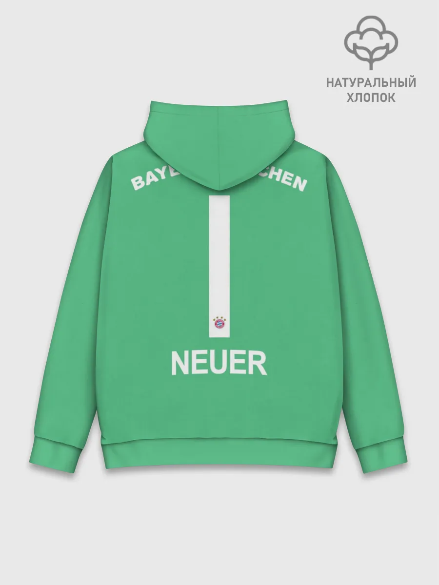 Худи мужской база хлопок / Нойер Бавария ВР