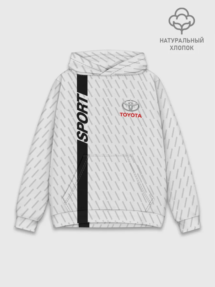 Худи мужской база хлопок / TOYOTA SPORT