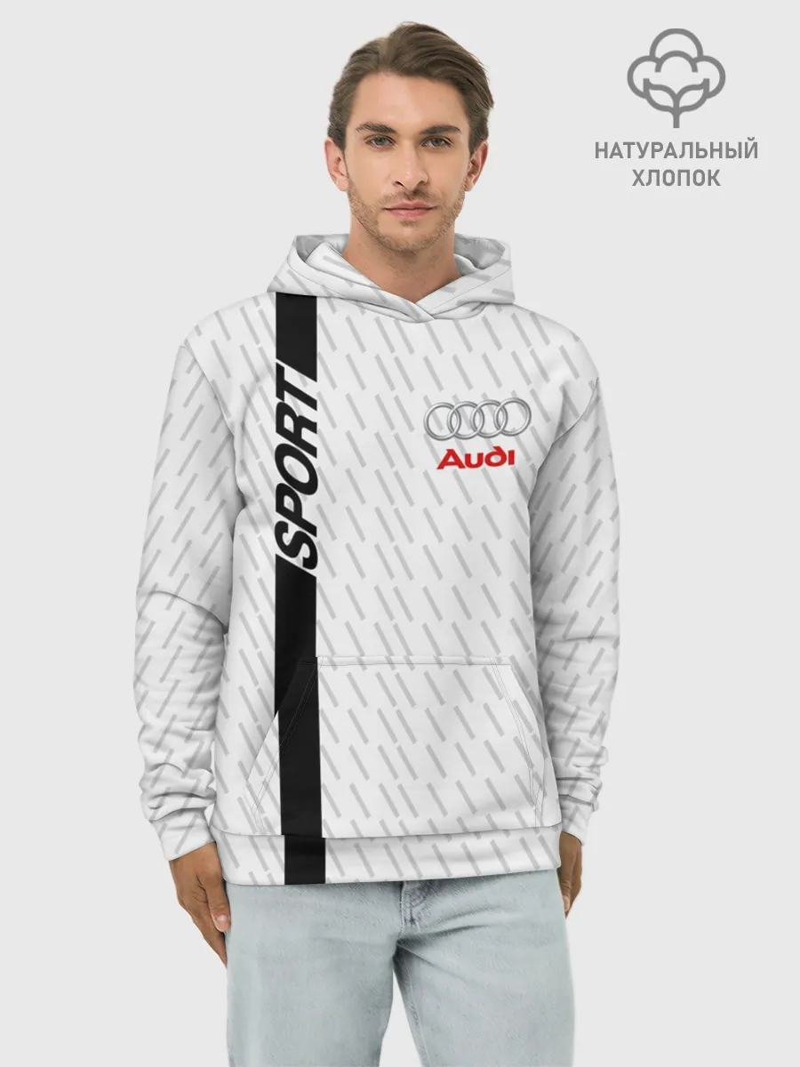 Худи мужской база хлопок / AUDI SPORT
