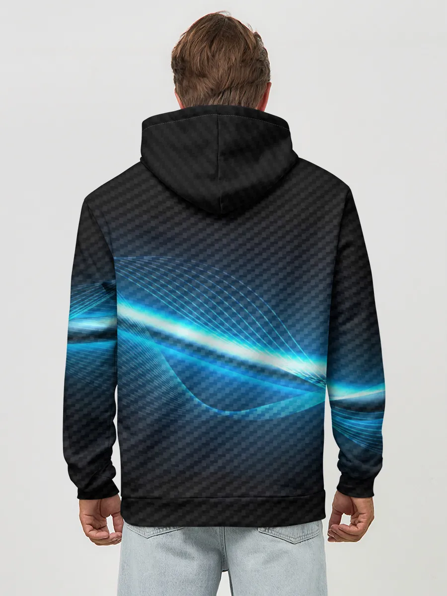 Худи мужской база хлопок / VOLVO machine motor XXI