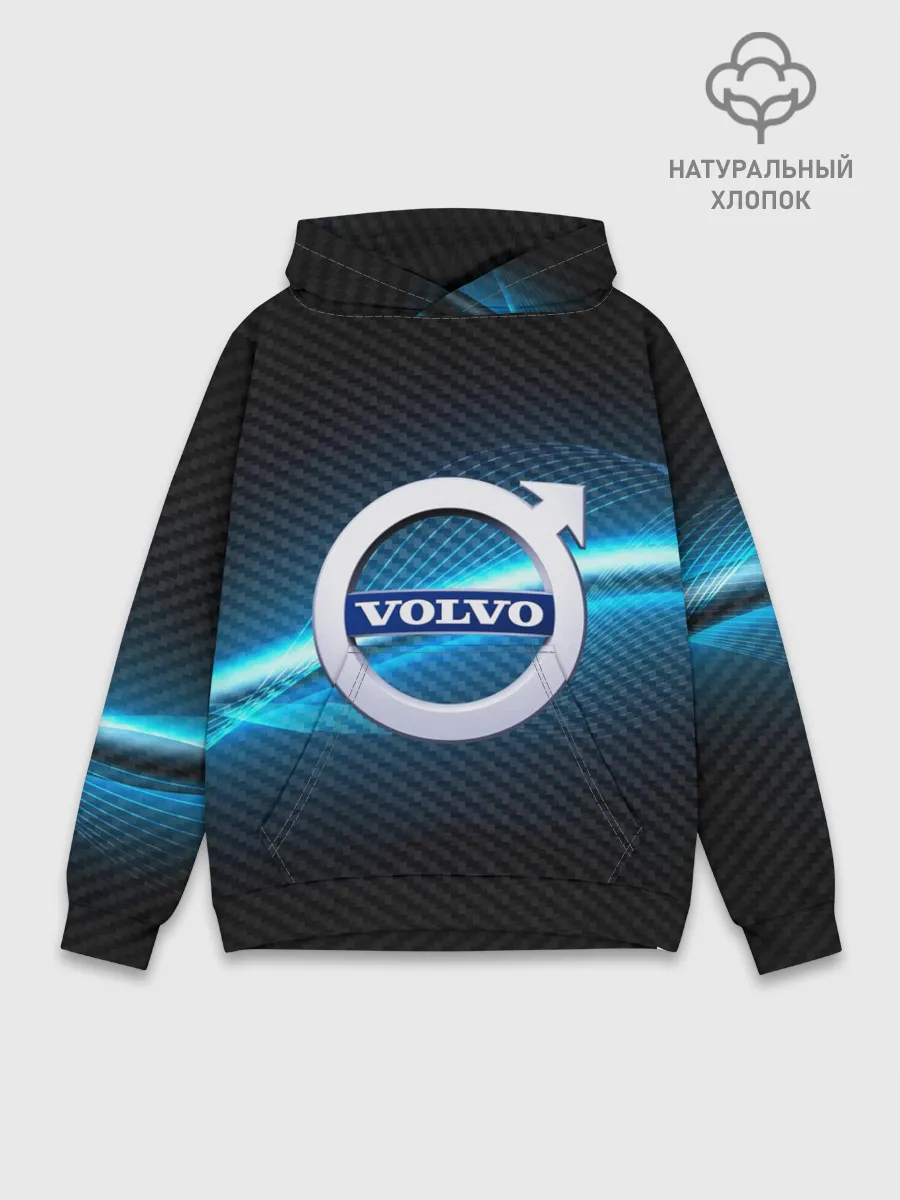 Худи мужской база хлопок / VOLVO machine motor XXI