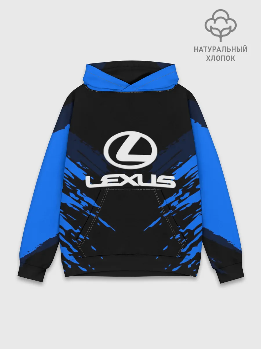 Худи мужской база хлопок / LEXUS SPORT COLLECTION