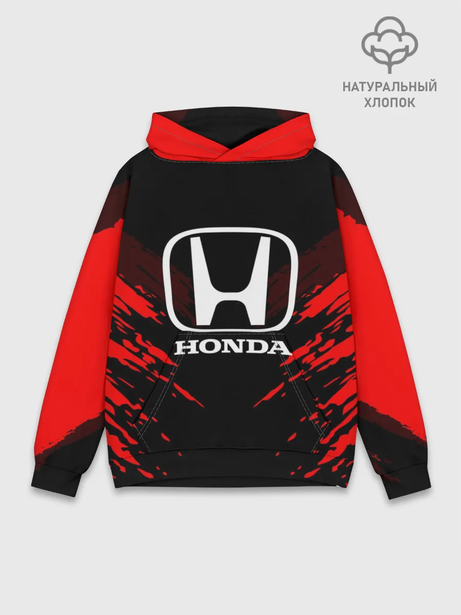 Худи мужской база хлопок / HONDA SPORT COLLECTION