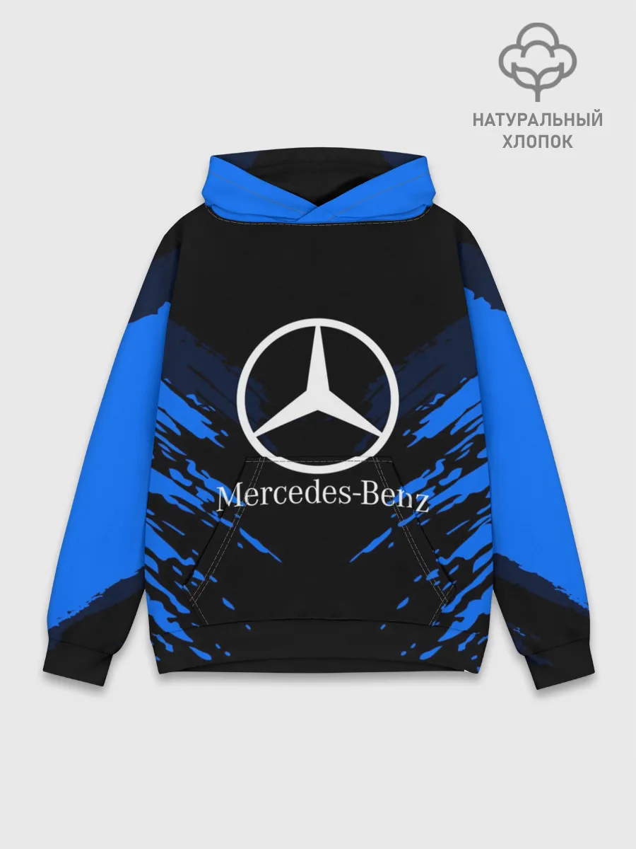 Худи мужской база хлопок / MERCEDES-BENZ SPORT COLLECTION