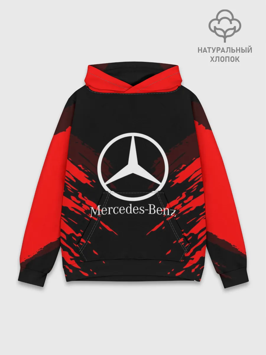 Худи мужской база хлопок / MERCEDES-BENZ SPORT COLLECTION