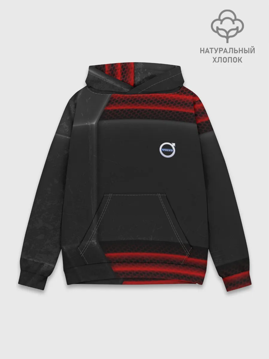 Худи мужской база хлопок / VOLVO auto sport