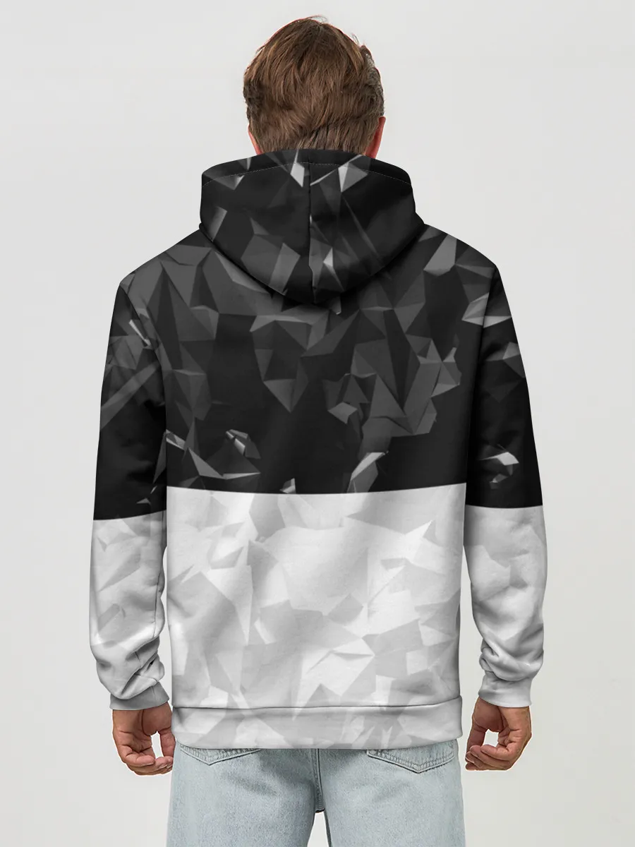 Худи мужской база хлопок / RUSSIA SPORT