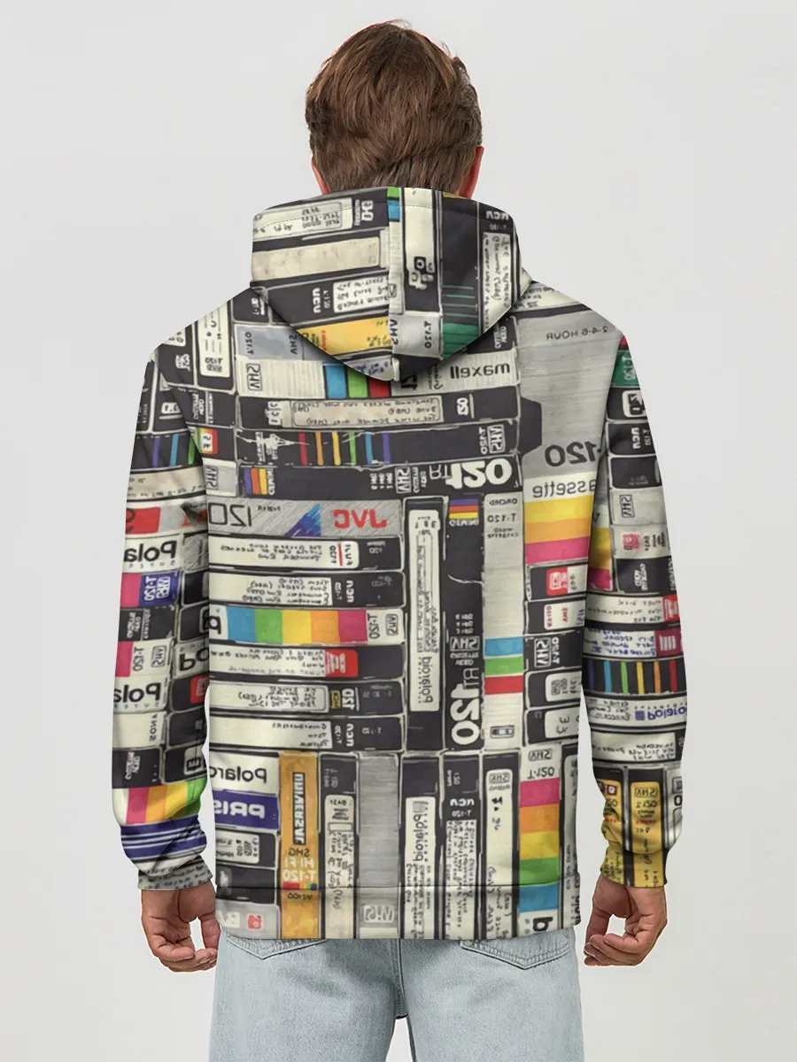 Худи мужской база хлопок / VHS-кассеты