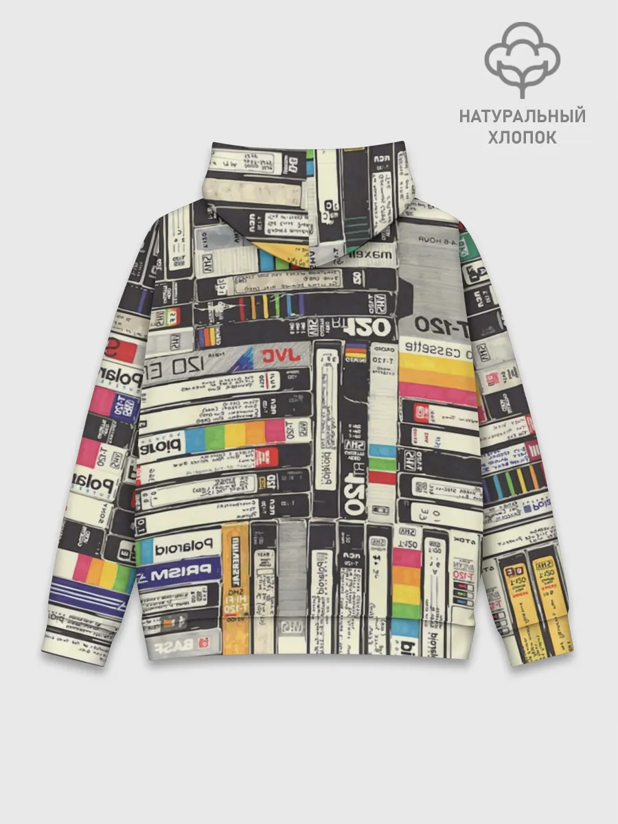 Худи мужской база хлопок / VHS-кассеты