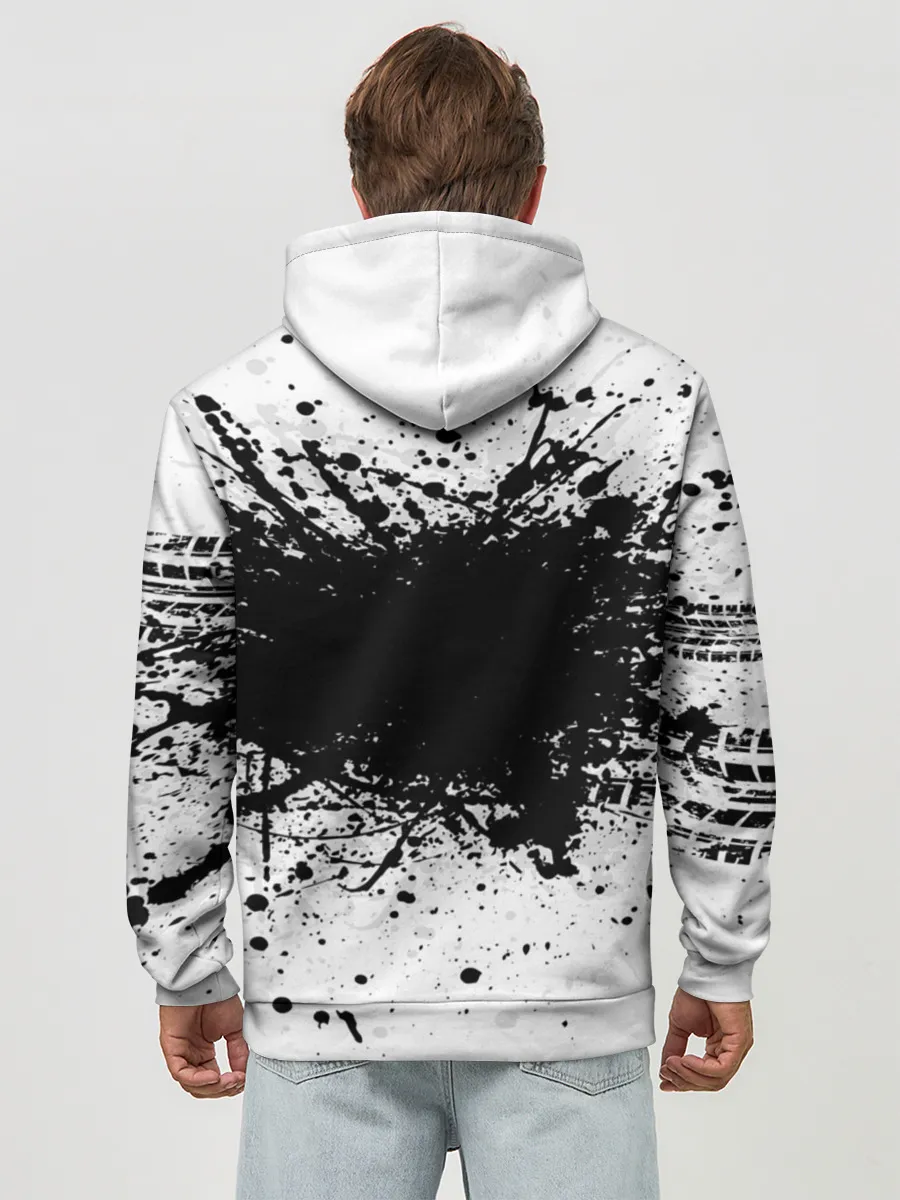 Худи мужской база хлопок / Mitsubishi