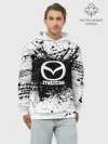 Худи мужской база хлопок / Mazda