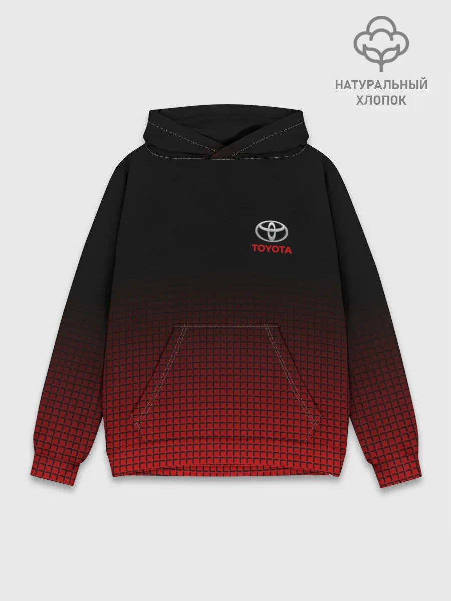 Худи мужской база хлопок / TOYOTA SPORT
