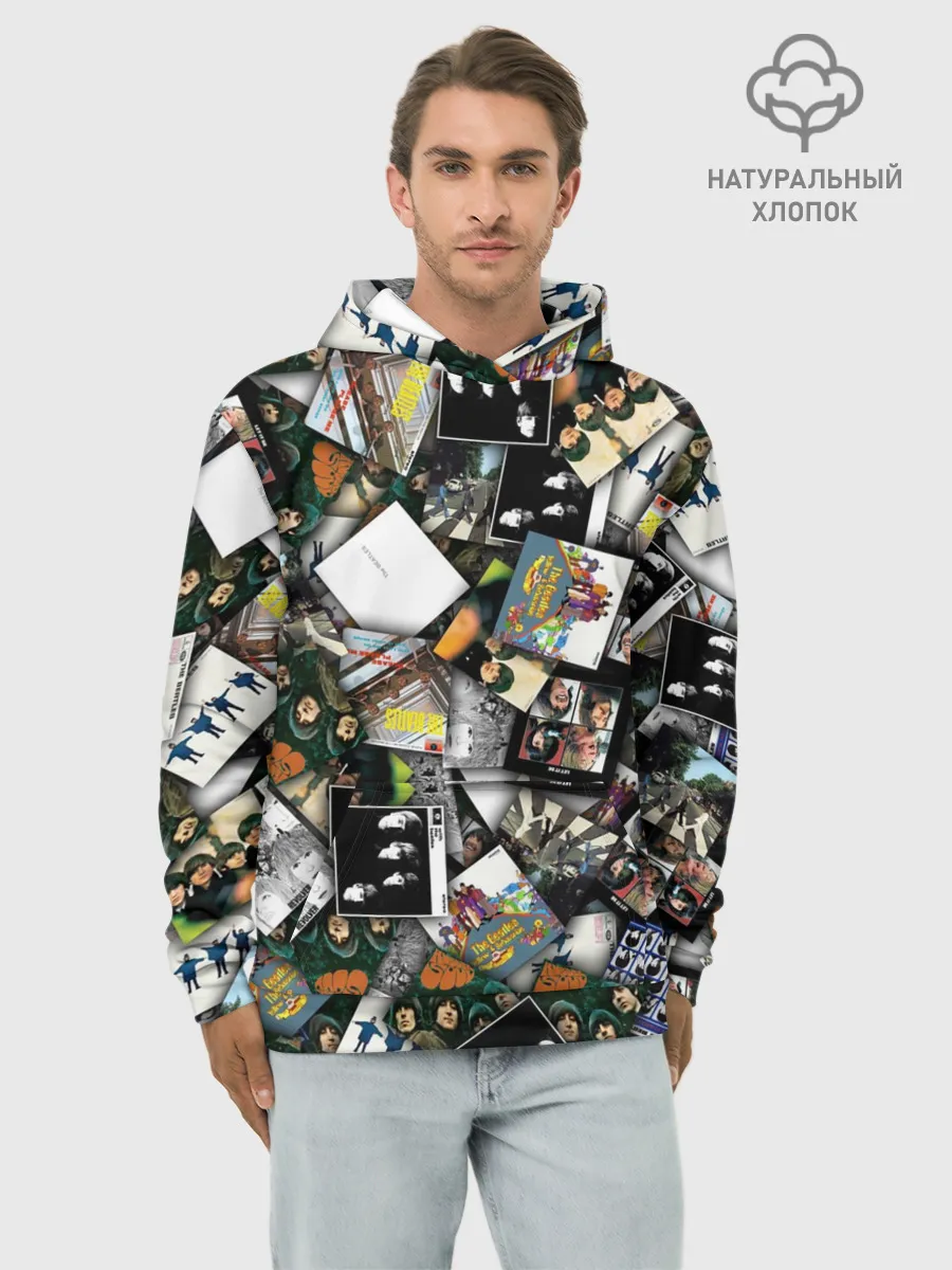 Худи мужской база хлопок / The Beatles. Дискография