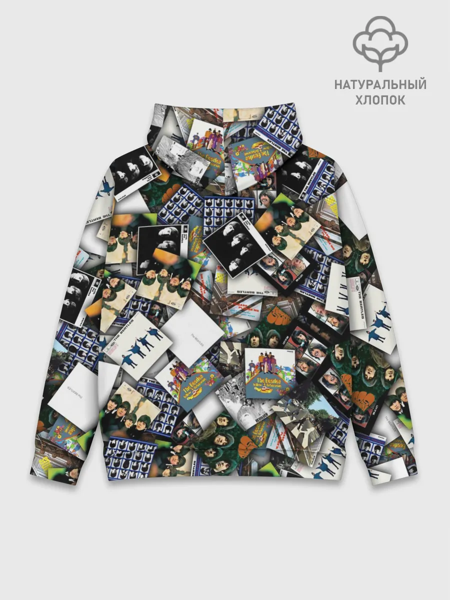 Худи мужской база хлопок / The Beatles. Дискография