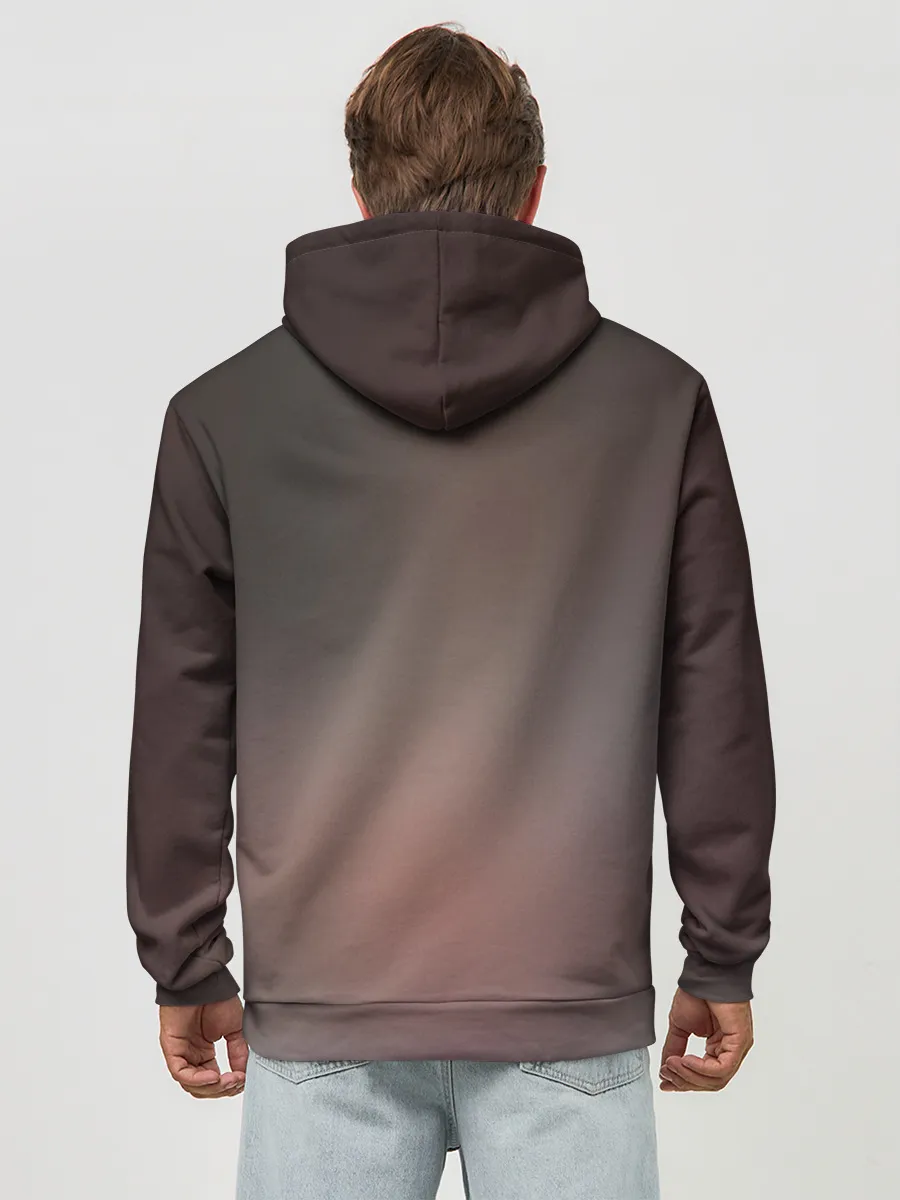 Худи мужской база хлопок / Jieitai Kanochi nite