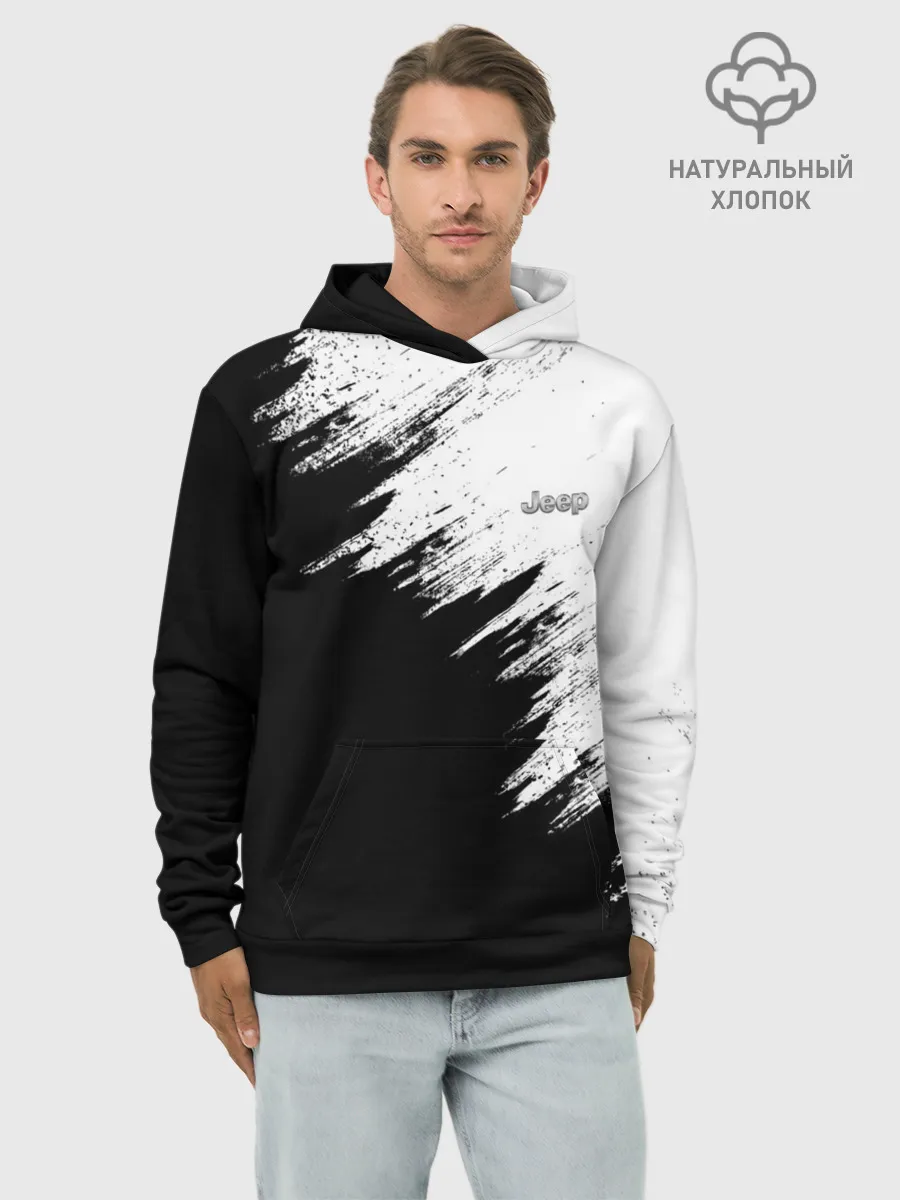 Худи мужской база хлопок / JEEP
