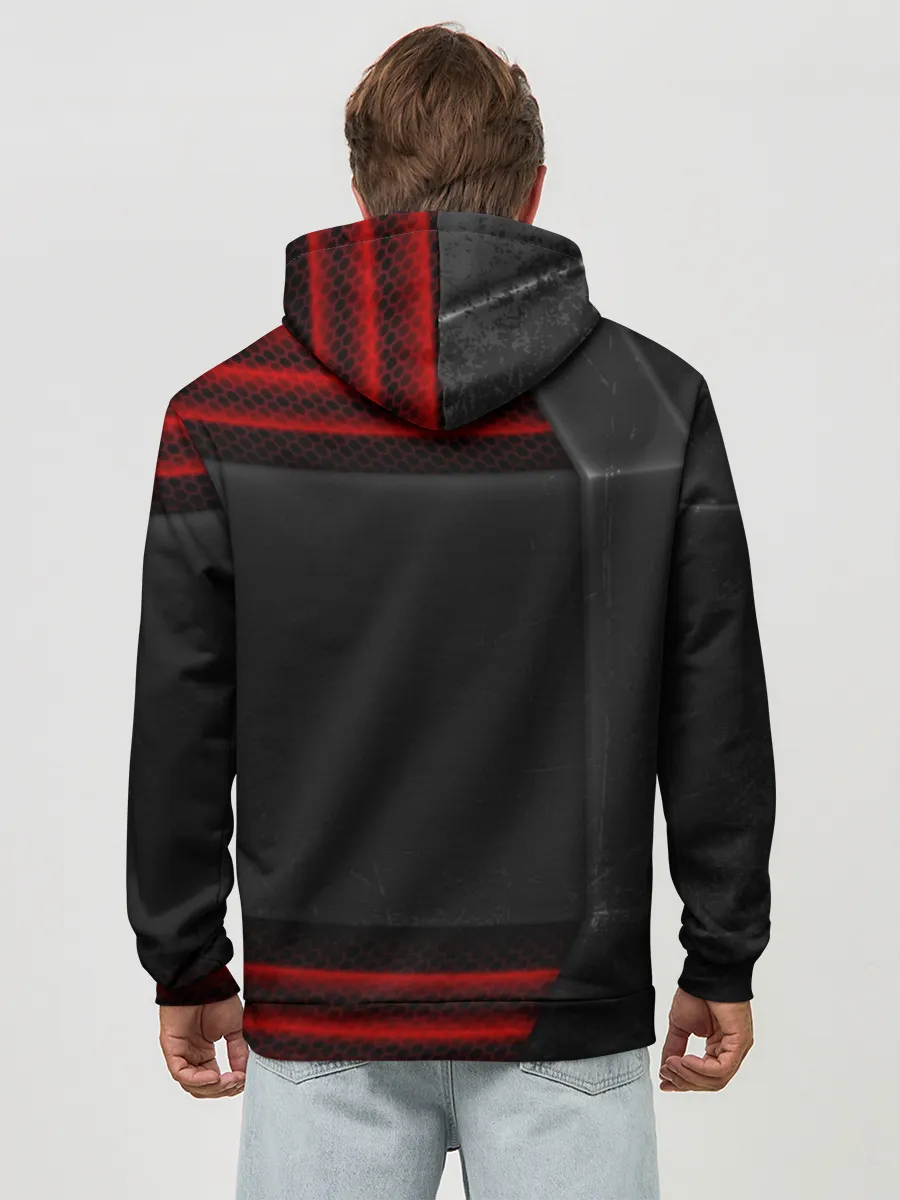 Худи мужской база хлопок / FIAT auto sport