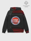 Худи мужской база хлопок / FIAT auto sport