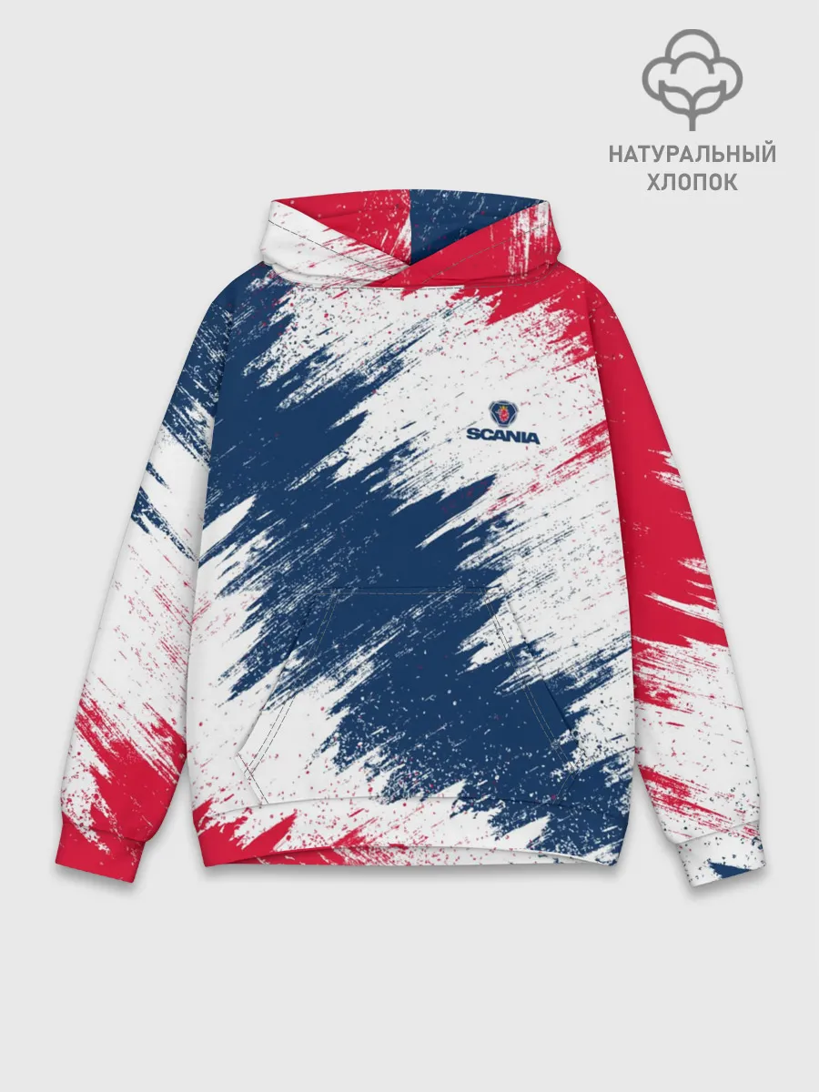 Худи мужской база хлопок / SCANIA