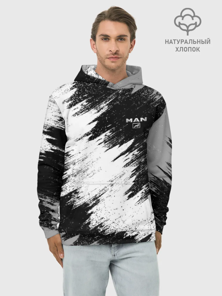 Худи мужской база хлопок / MAN