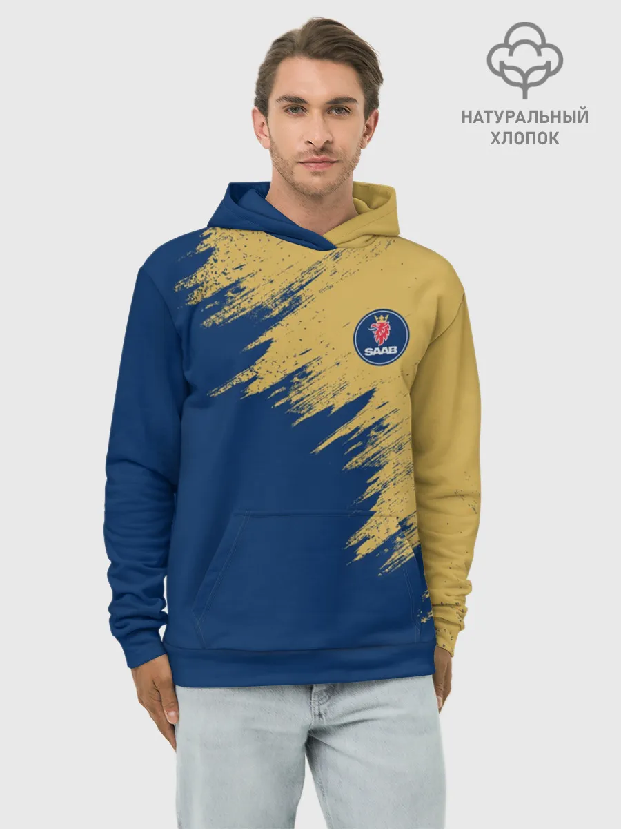 Худи мужской база хлопок / SAAB