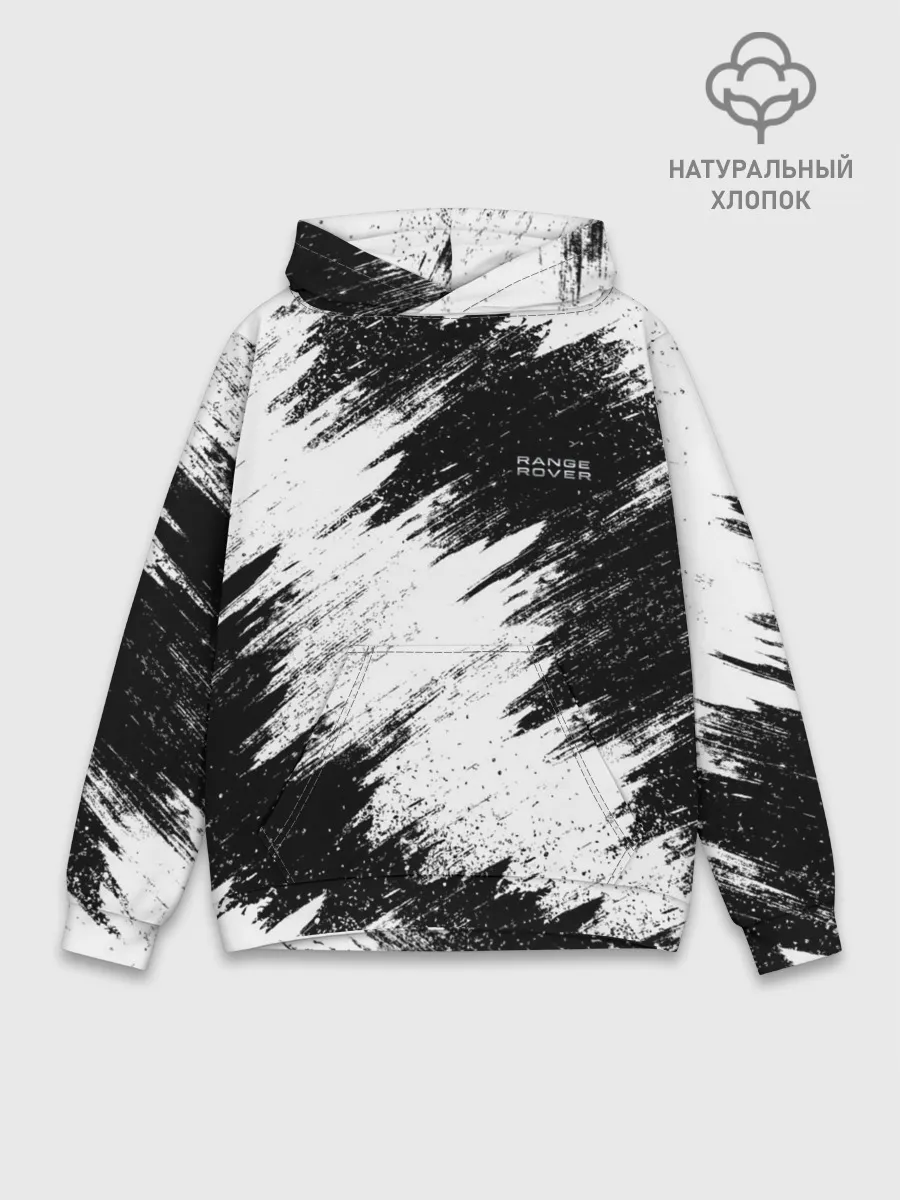 Худи мужской база хлопок / Range Rover