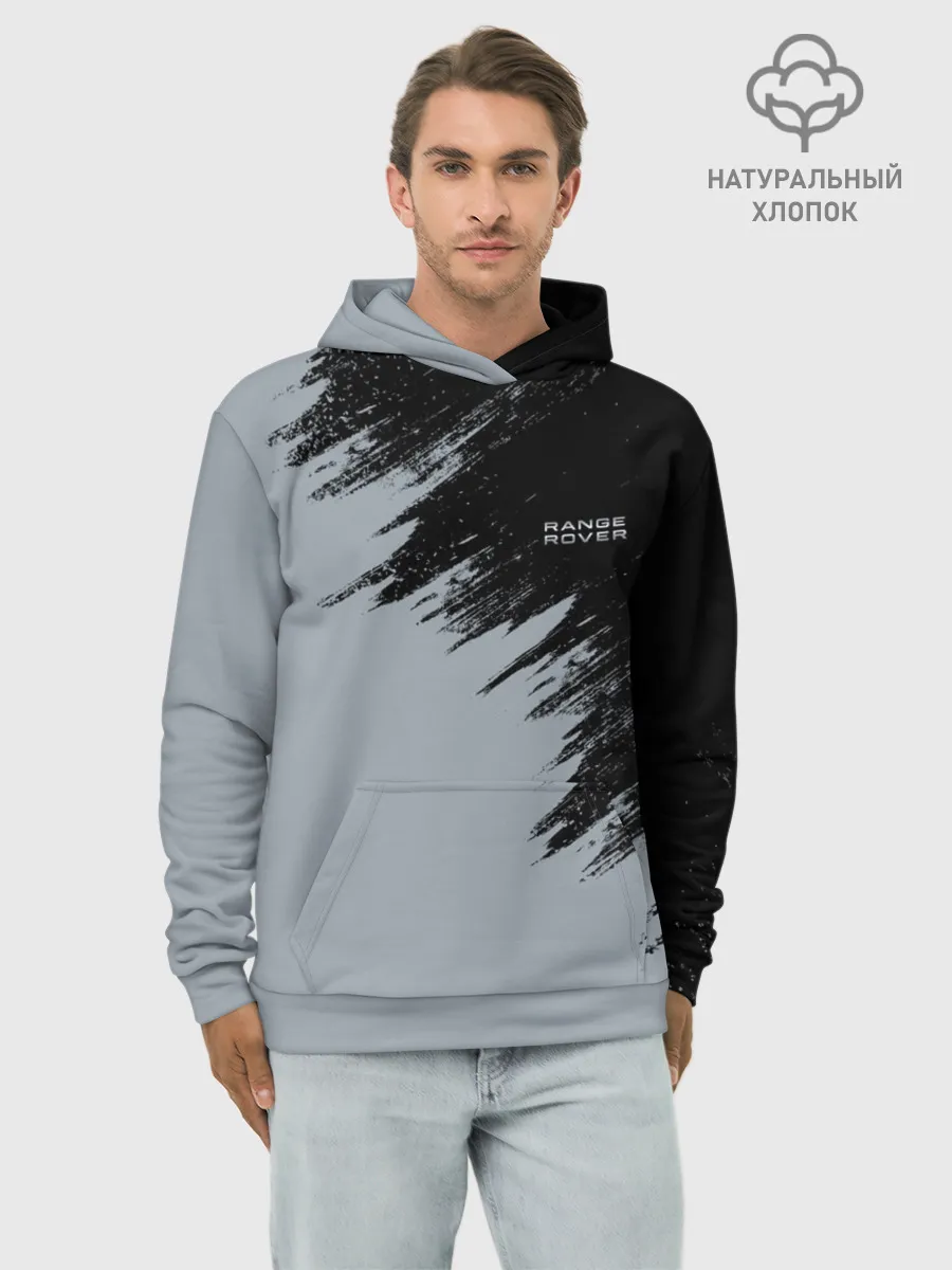 Худи мужской база хлопок / Range Rover