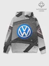 Худи мужской база хлопок / Volkswagen metalic 2018