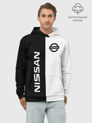 Худи мужской база хлопок / Nissan