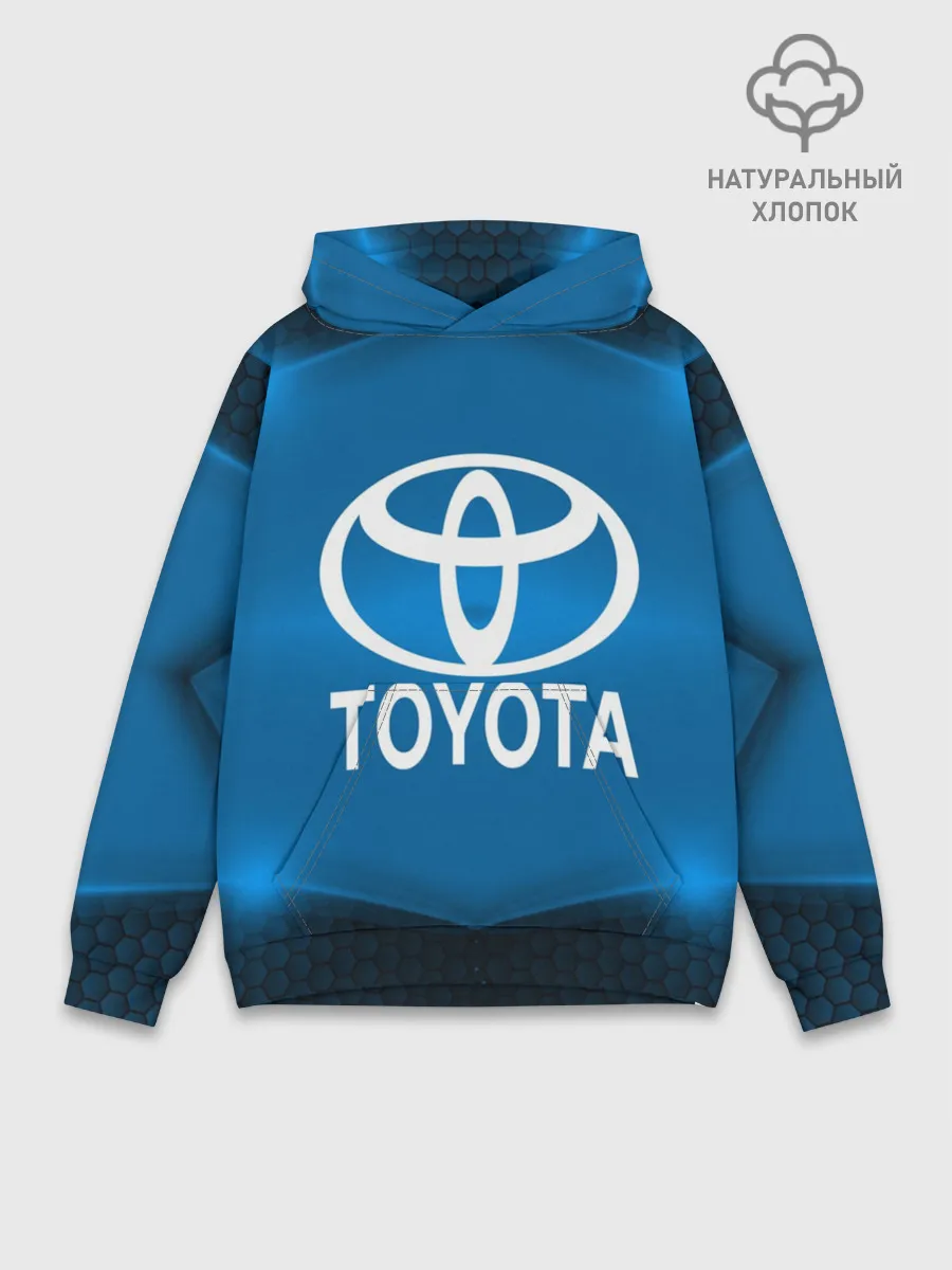 Худи мужской база хлопок / Toyota SPORT